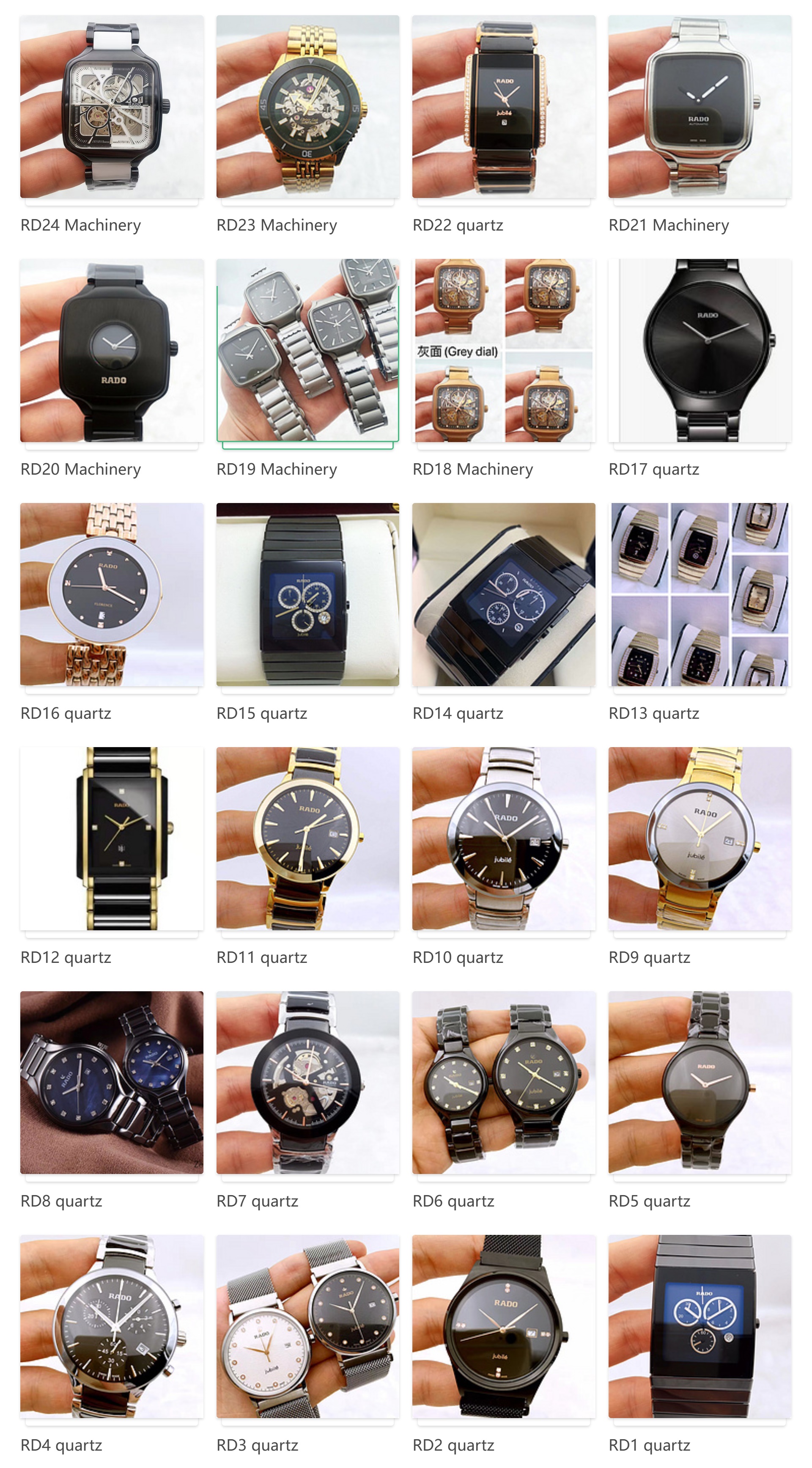 relojes clones rado en mexico