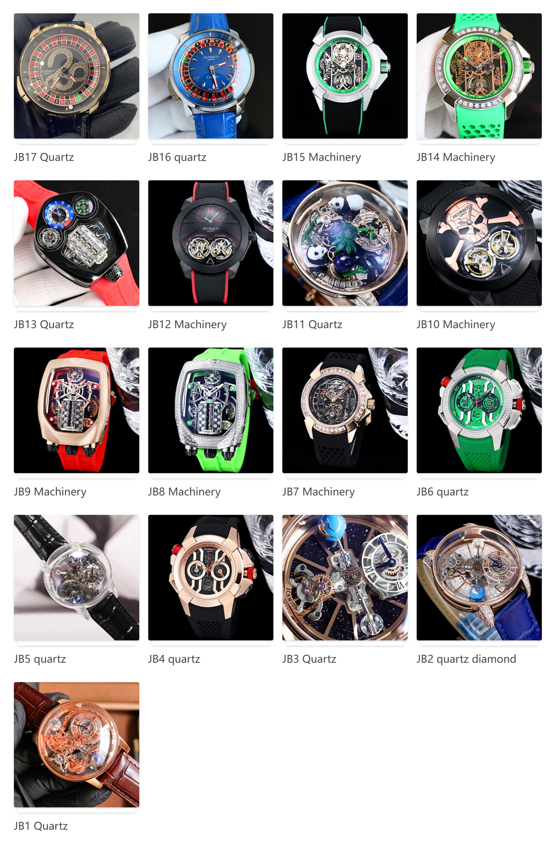 relojes replica jacob co mexico