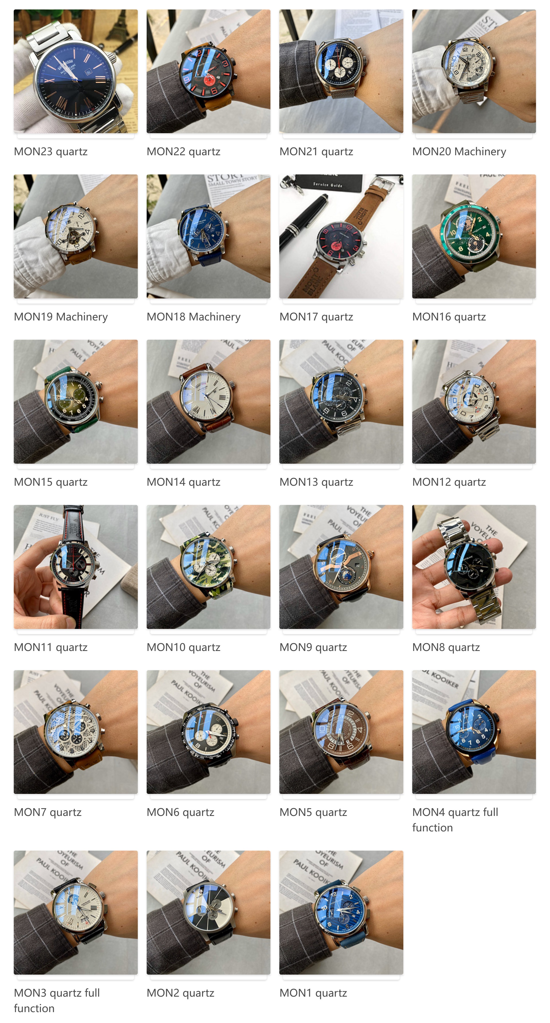 relojes replicas montblanc mexico